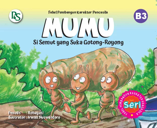 Mumu, Si semut yang Suka Gotong-Royong