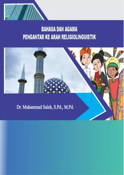 BAHASA DAN AGAMA PENGANTAR KE ARAH RELIGIOLINGUSITIK