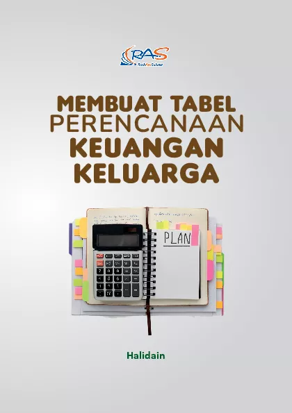 Membuat tabel perencanaan keuangan keluarga