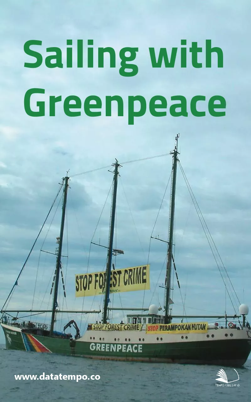 Sailing with greenpeace