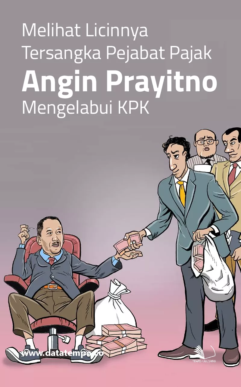 Melihat Licinnya Tersangka Pejabat Pajak Angin Prayitno Mengelabui KPK