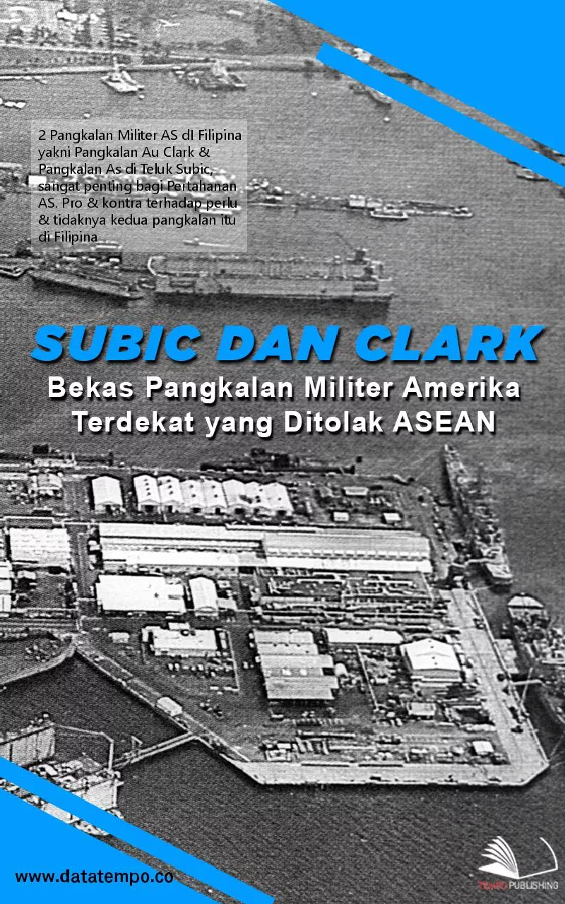 Subic dan Clark, bekas pangkalan militer Amerika terdekat yang ditolak Asean