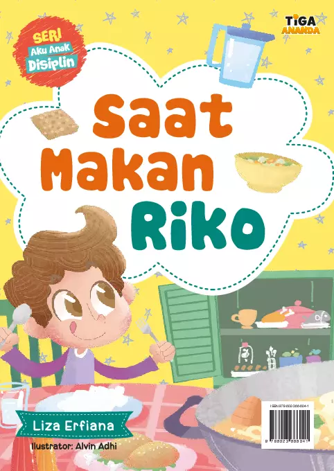 Seri Aku Anak Disiplin: Saat Makan Riko