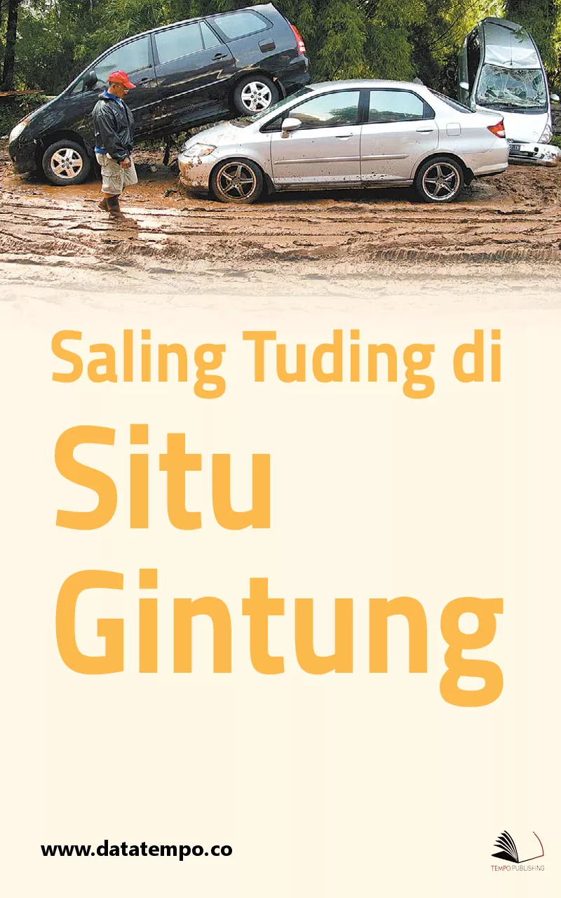 Saling tuding di Situ Gintung