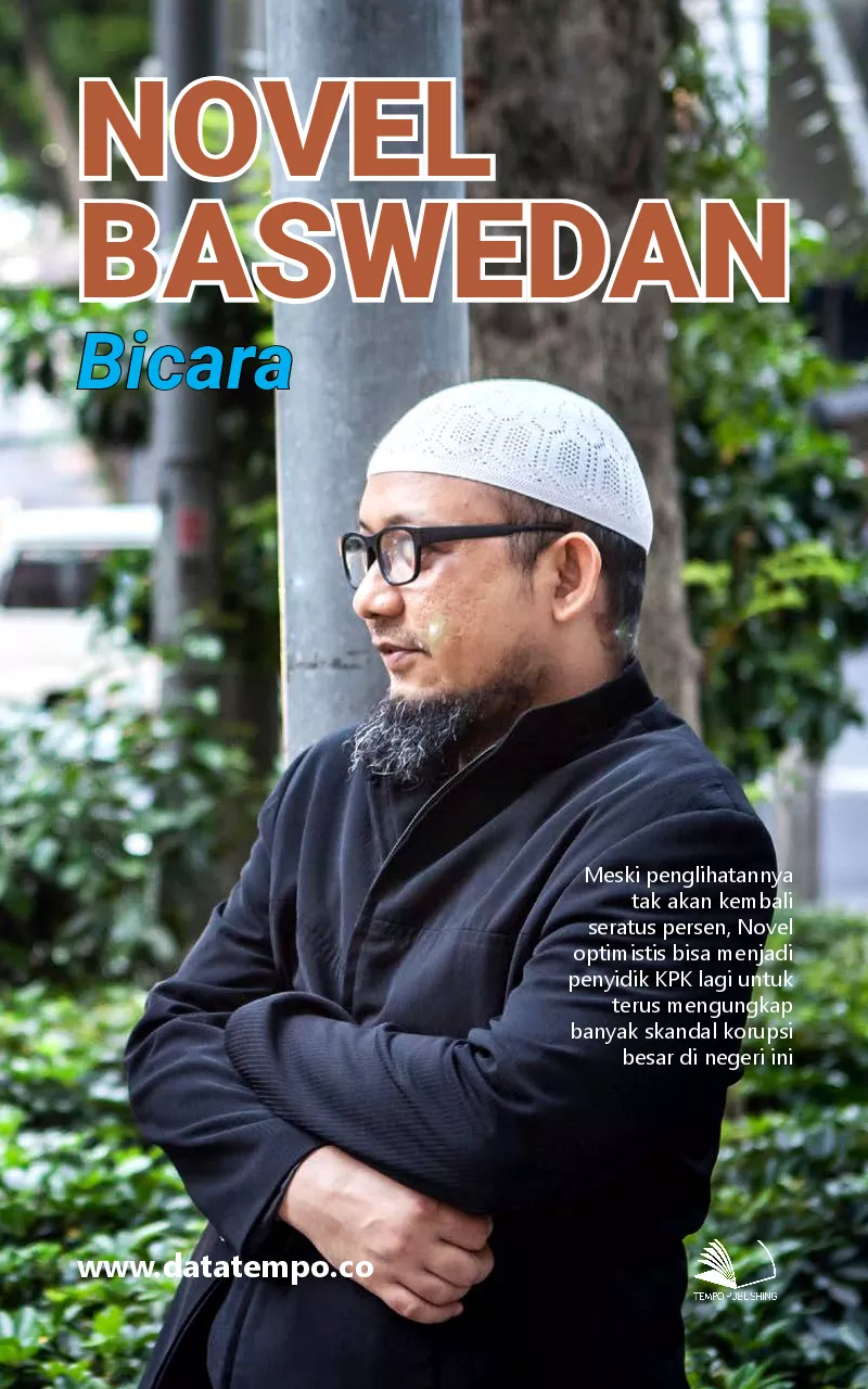 Novel Baswedan bicara