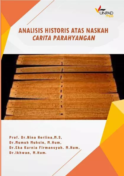 Analisis historis atas naskah carita parahyangan