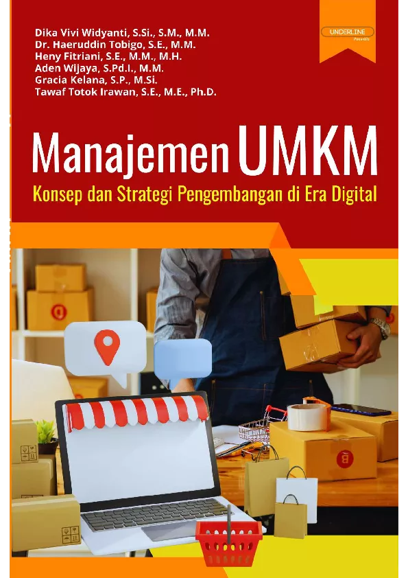 Manajemen UMKM Konsep dan Strategi Pengembangan di Era Digital
