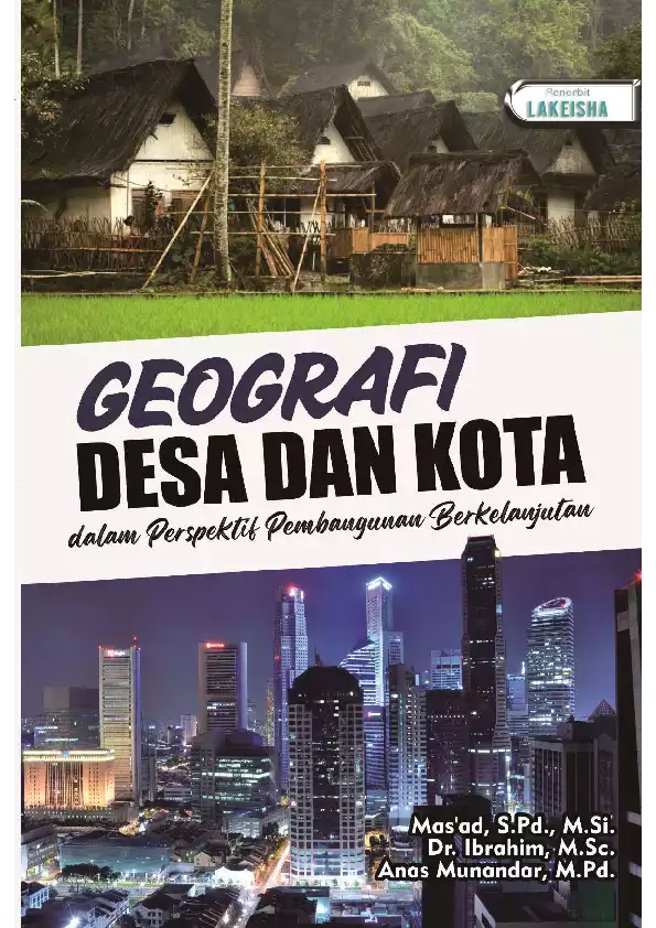 GEOGRAFI DESA DAN KOTA dalam Perspektif Pembangunan Berkelanjutan