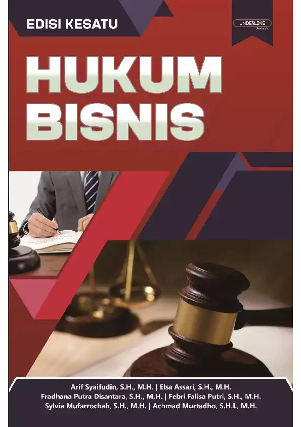HUKUM BISNIS