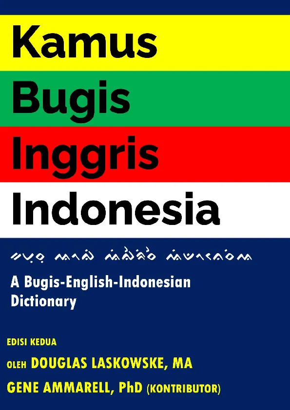 KAMUS BUGIS INGGRIS INDONESIA