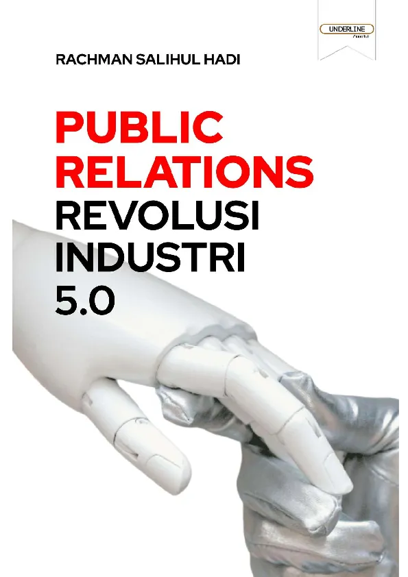 PUBLIC RELATIONS REVOLUSI INDUSTRI 5.0