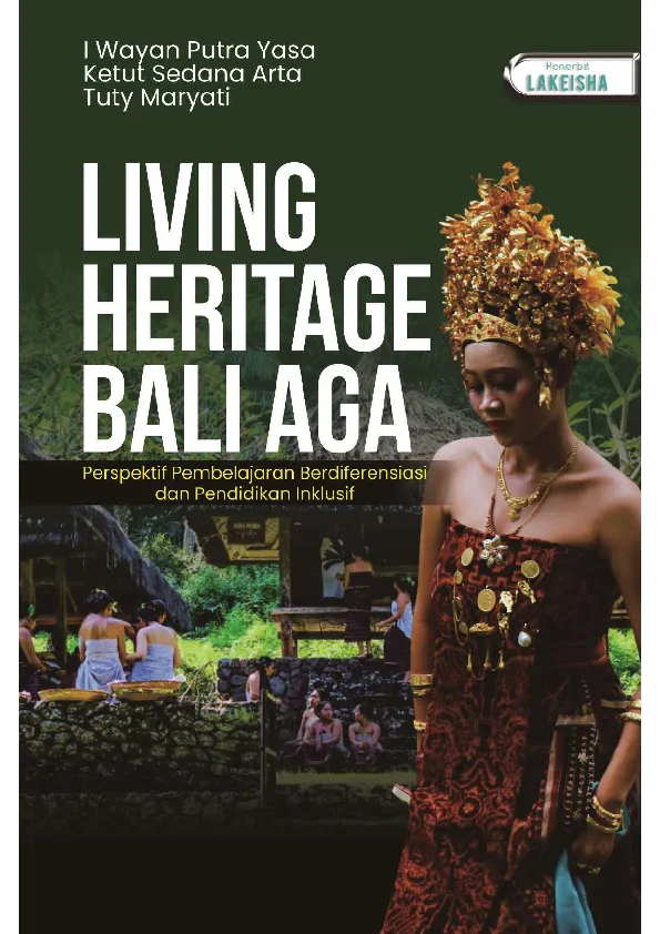 LIVING HERITAGE BALI AGA Perspektif Pembelajaran Berdiferensiasi dan Pendidikan Inklusif