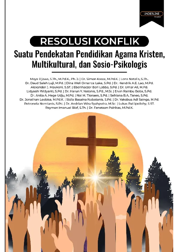 RESOLUSI KONFLIK Suatu Pendekatan Pendidikan Agama Kristen, Multikultural, dan Sosio-Psikologis