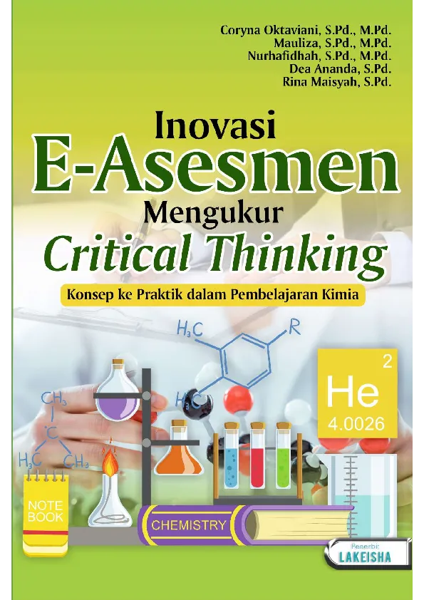 Inovasi E-Asesmen Mengukur Critical Thinking Konsep ke Praktik dalam Pembelajaran Kimia