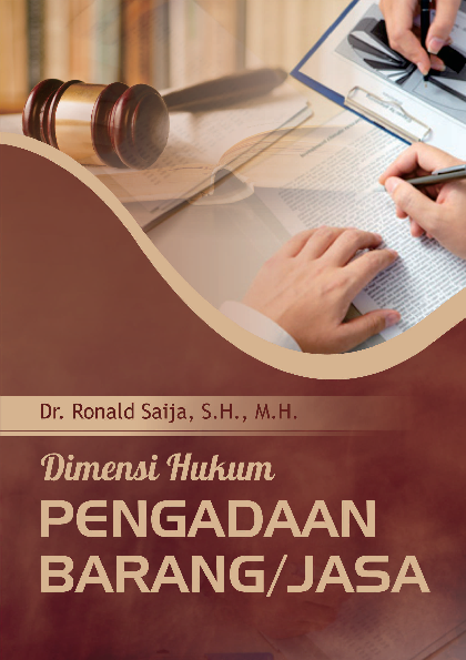 Dimensi Hukum Pengadaan Barang/Jasa