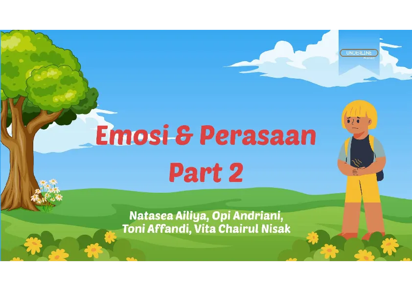 EMOSI & PERASAAN PART 2