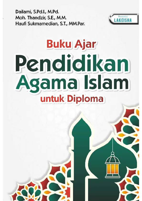 Buku Ajar Pendidikan Agama Islam untuk Diploma