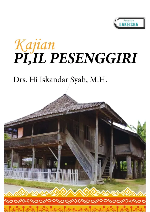 KAJIAN PI,IL PESENGGIRI