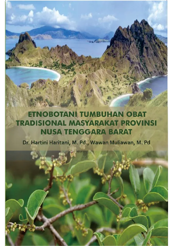 ETNOBOTANI TUMBUHAN OBAT TRADISIONAL MASYARAKAT PROVINSI NUSA TENGGARA BARAT