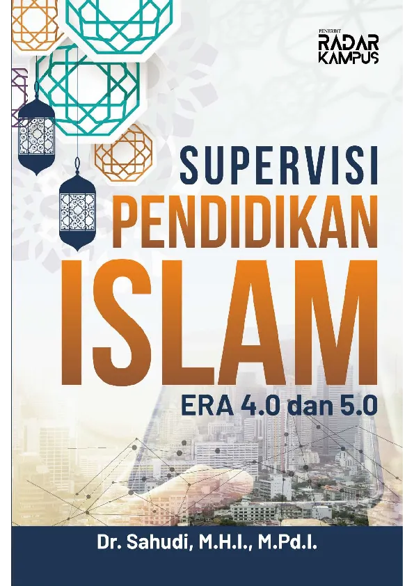 SUPERVISI PENDIDIKAN ISLAM ERA 4.0 dan 5.0