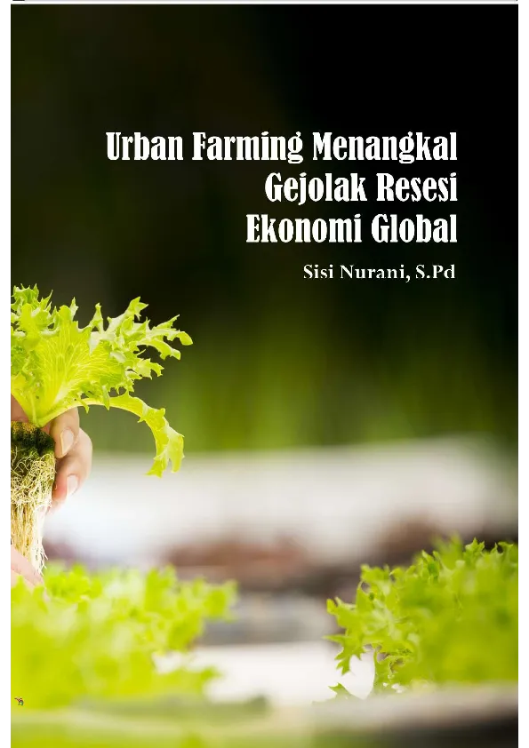 Urban Farming Menangkal Gejolak Resesi Ekonomi Global
