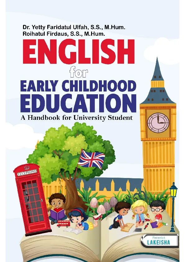 ENGLISH FOR EARLY CHILDHOOD EDUCATION A Handbook for University Student