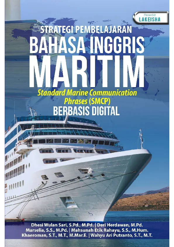 STRATEGI PEMBELAJARAN BAHASA INGGRIS MARITIM Standard Marine Communication Phrases (SMCP) Berbasis Digital