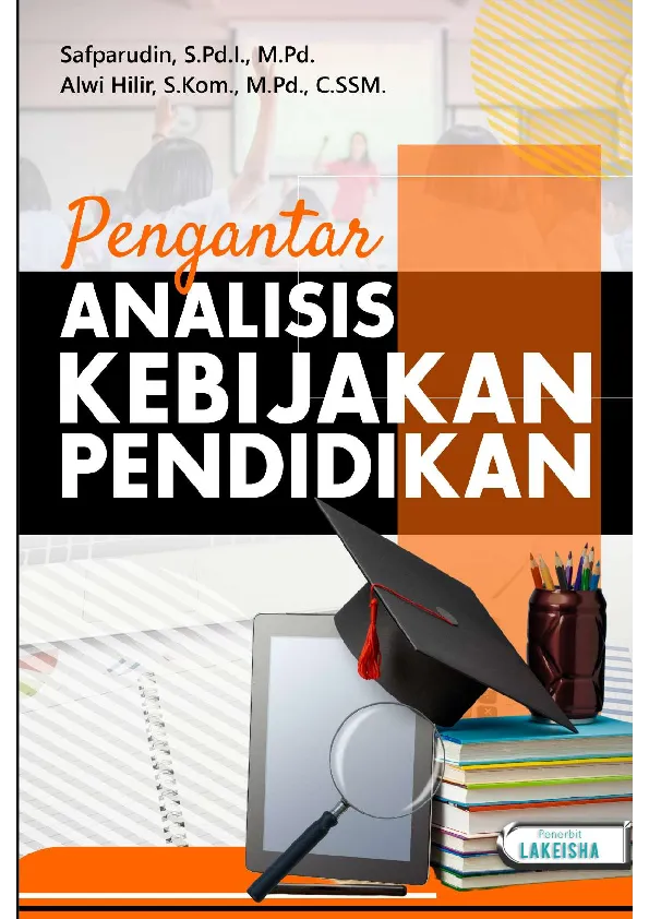 Pengantar ANALISIS KEBIJAKAN PENDIDIKAN
