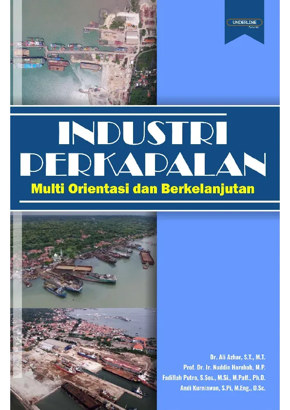 INDUSTRI PERKAPALAN Multi Orientasi dan Berkelanjutan