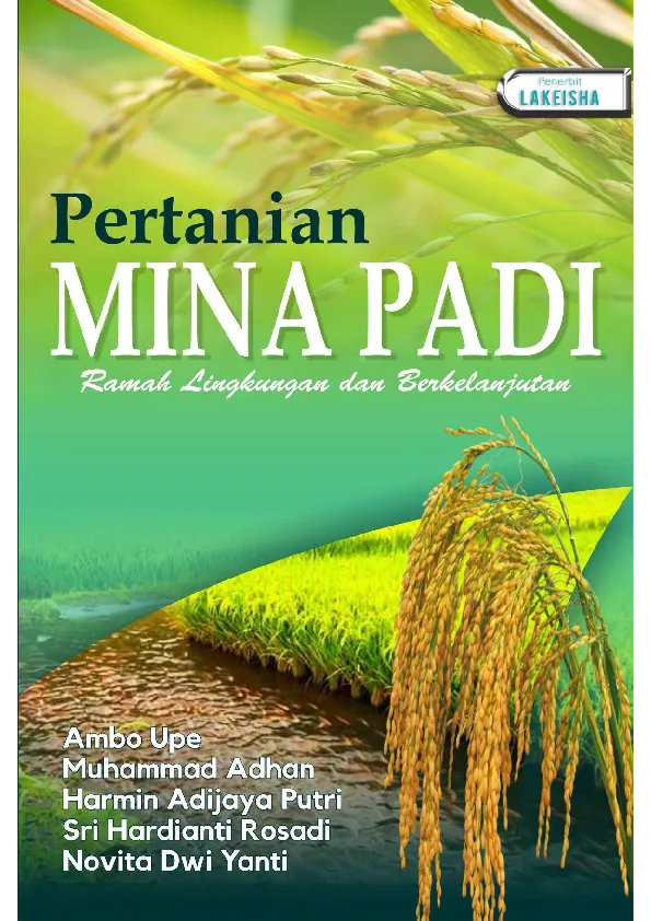 Pertanian MINA PADI Ramah Lingkungan dan Berkelanjutan