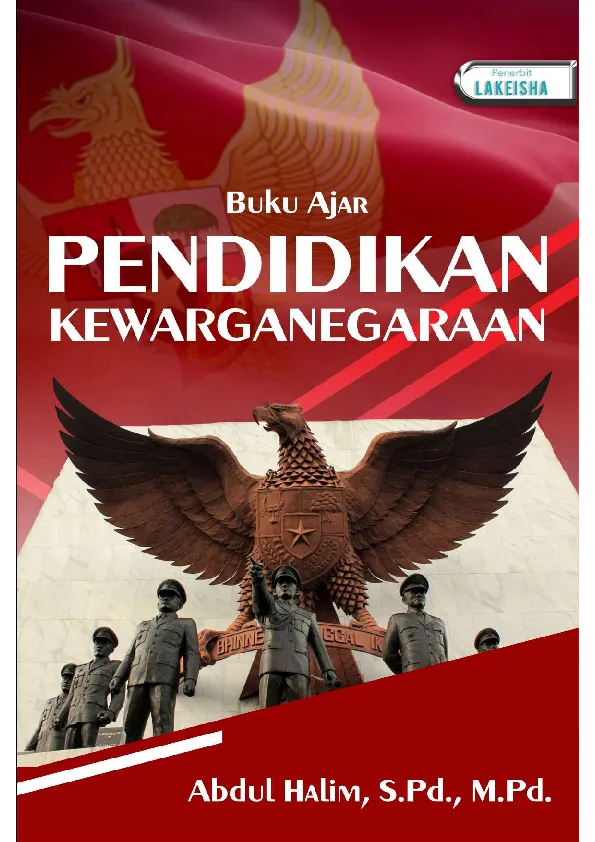 Buku Ajar PENDIDIKAN KEWARGANEGARAAN