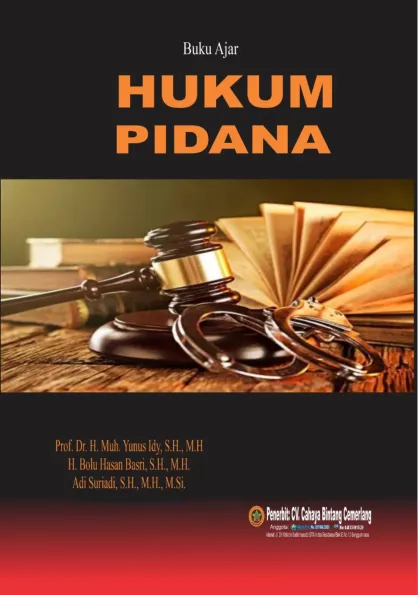 BUKU AJAR HUKUM PIDANA