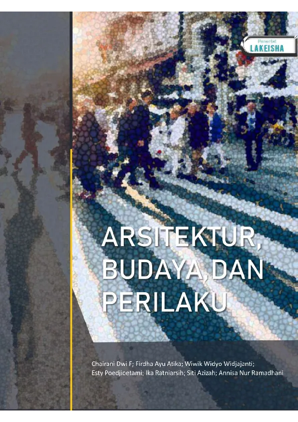 ARSITEKTUR BUDAYA DAN PERILAKU