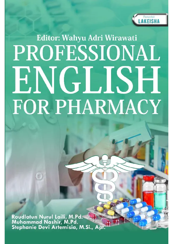 PROFESSIONAL ENGLISH FOR PHARMACY