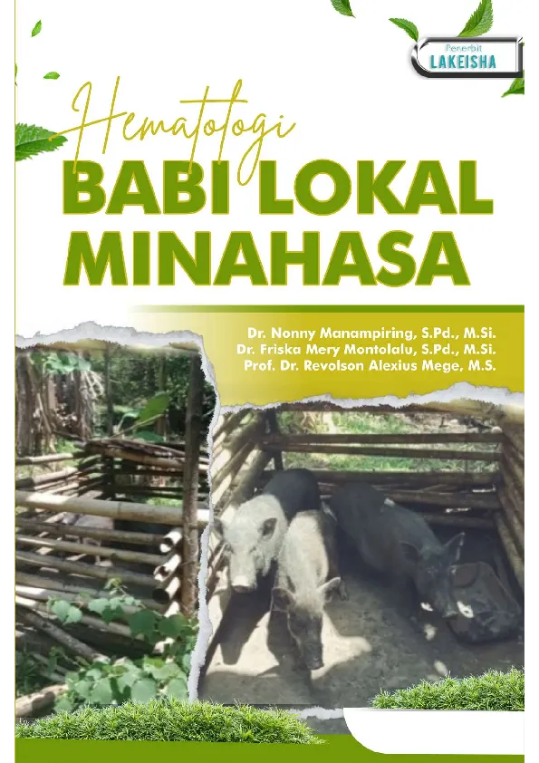 HEMATOLOGI BABI LOKAL MINAHASA