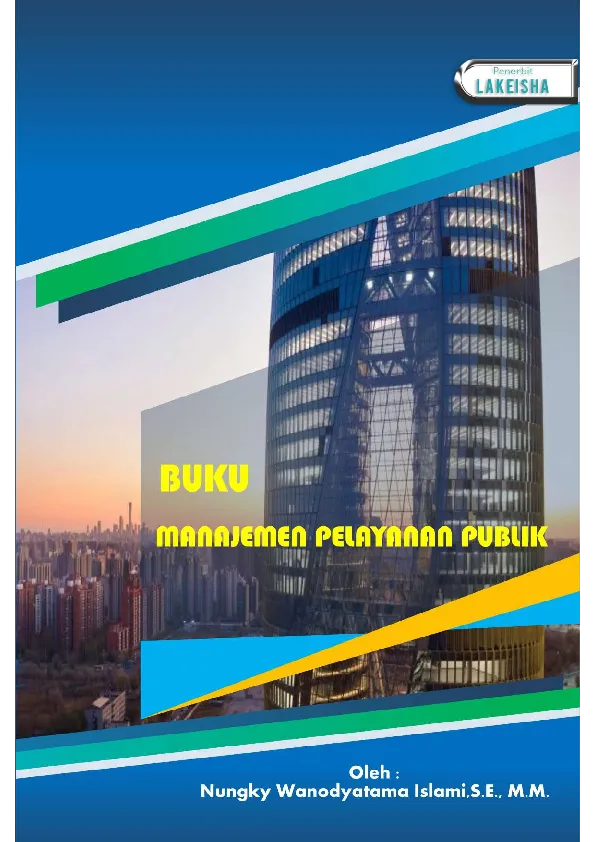 MANAJEMEN PELAYANAN PUBLIK