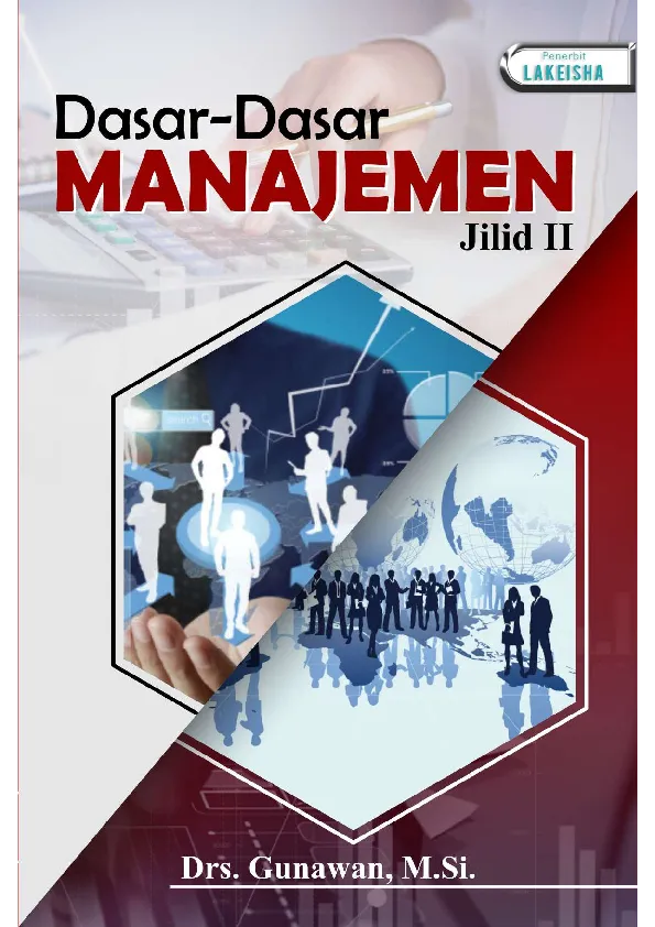 DASAR DASAR MANAJEMEN (Jilid II)