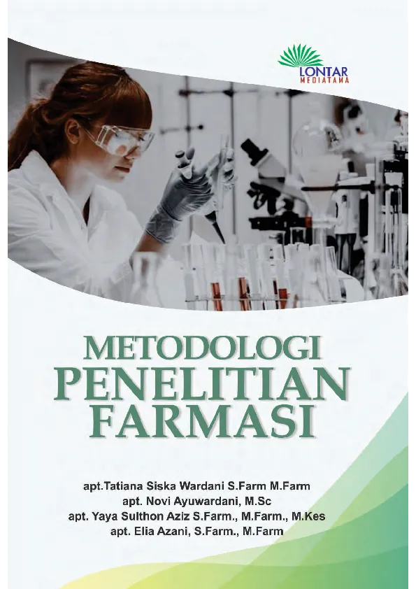 Metodologi Penelitian Farmasi