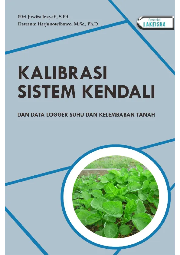 KALIBRASI SISTEM KENDALI DAN DATA LOGGER SUHU DAN KELEMBABAN TANAH