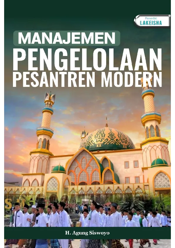 MANAJEMEN PENGELOLAAN PESANTREN MODERN
