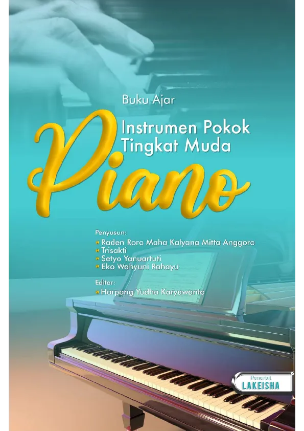 Buku Ajar Instrumen Pokok Tingkat Muda Piano