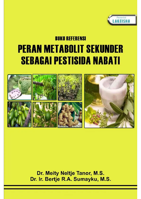 Buku Referensi PERAN METABOLIT SEKUNDER SEBAGAI PESTISIDA NABATI