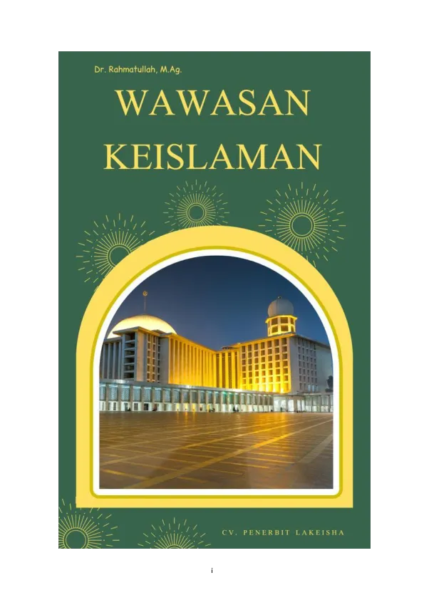 WAWASAN KEISLAMAN