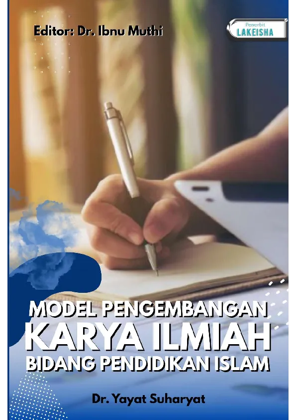 MODEL PENGEMBANGAN KARYA ILMIAH BIDANG PENDIDIKAN ISLAM
