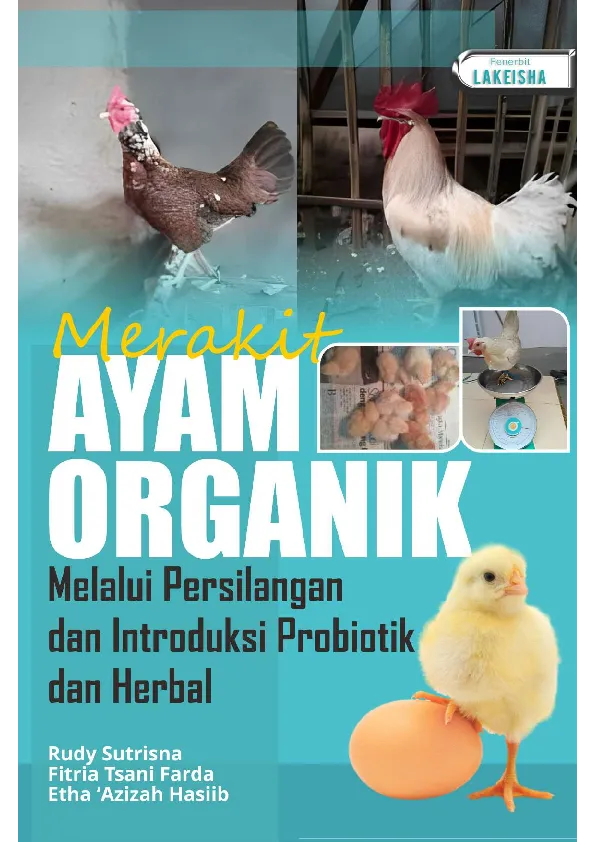 MERAKIT AYAM ORGANIK MELALUI PERSILANGAN DAN INTRODUKSI PROBIOTIK DAN HERBAL