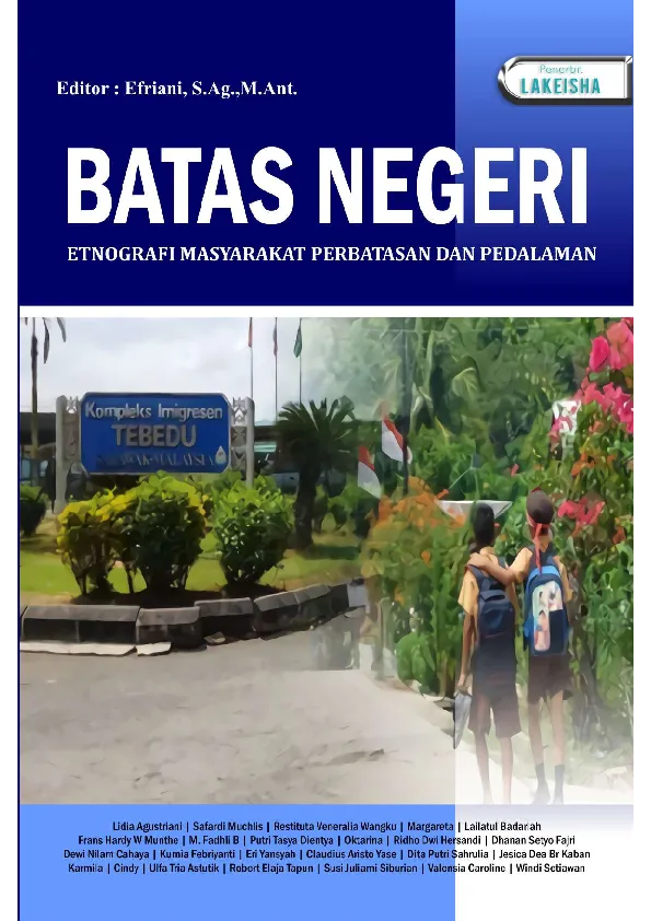 BATAS NEGERI ETNOGRAFI MASYARAKAT PERBATASAN DAN PEDALAMAN