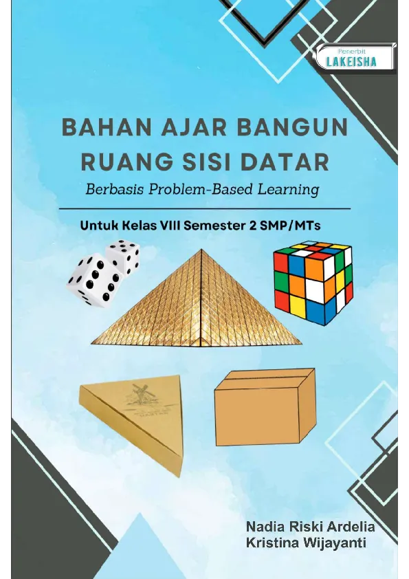 BAHAN AJAR BANGUN RUANG SISI DATAR Berbasis Problem-Based Learing Untuk Kelas VIII Semester 2 SMP/MTs