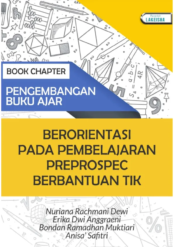 BOOK CHAPTER PENGEMBANGAN BUKU AJAR BERORIENTASI PADA PEMBELAJARAN PREPROSPEC BERBANTUAN TIK