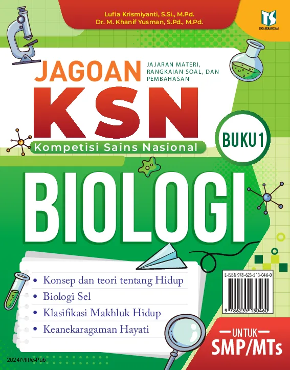 Jagoan KSN (Kompetisi Sains Nasional) untuk SMP/MTs Biologi Buku 1