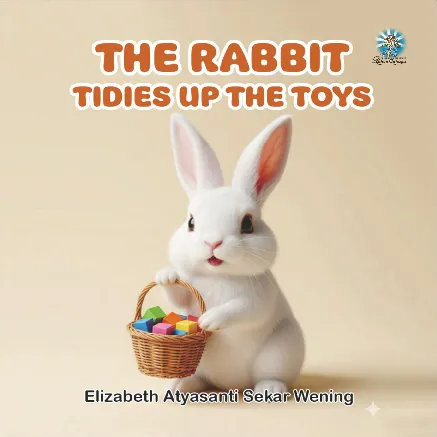 THE RABBIT TIDIES UP THE TOYS